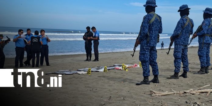 Foto: Incautación de cocaína en San Rafael del Sur, Managua / TN8