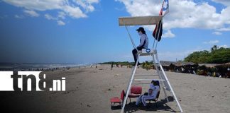 Foto:Garantizan tranquilidad a visitantes en las playas de León/TN8