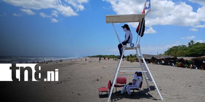 Foto:Garantizan tranquilidad a visitantes en las playas de León/TN8