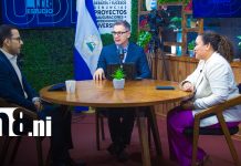 Foto: Estudio TN8 con el tema del Foro de Economía Creativa en Nicaragua / TN8