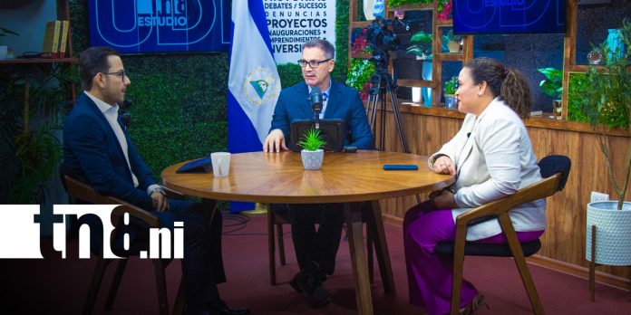 Foto: Estudio TN8 con el tema del Foro de Economía Creativa en Nicaragua / TN8 Foto: Estudio TN8 con el tema del Foro de Economía Creativa en Nicaragua / TN8