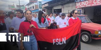 Foto: Conmemoran la Segunda Insurrección de Estelí con caminata y ofrendas florales / TN8