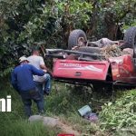 Foto: Fatal accidente de tránsito en San Sebastián de Yalí, Jinotega / TN8
