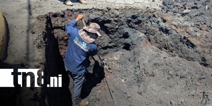 Foto: Solución a problemática sanitaria en el barrio Acahualinca, Managua / TN8