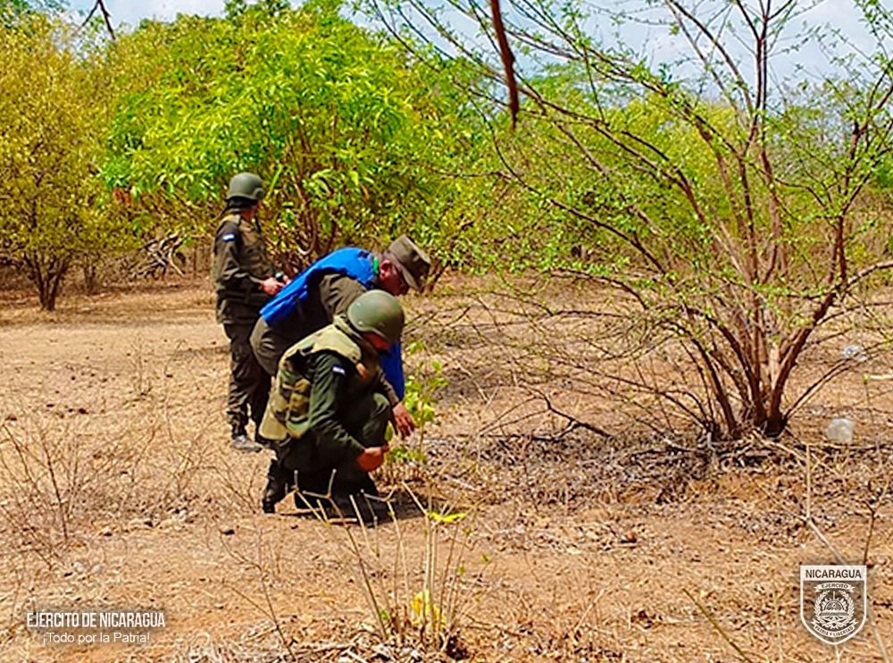 Foto: Ejército de Nicaragua en Chinandega