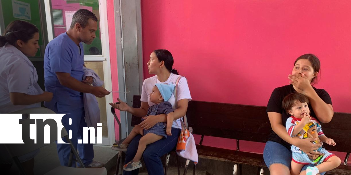 Foto: Vacunación contra la fiebre amarilla en San Judas, Managua / TN8