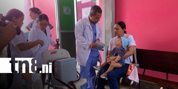Foto: Vacunación contra la fiebre amarilla en San Judas, Managua / TN8 Foto: Vacunación contra la fiebre amarilla en San Judas, Managua / TN8