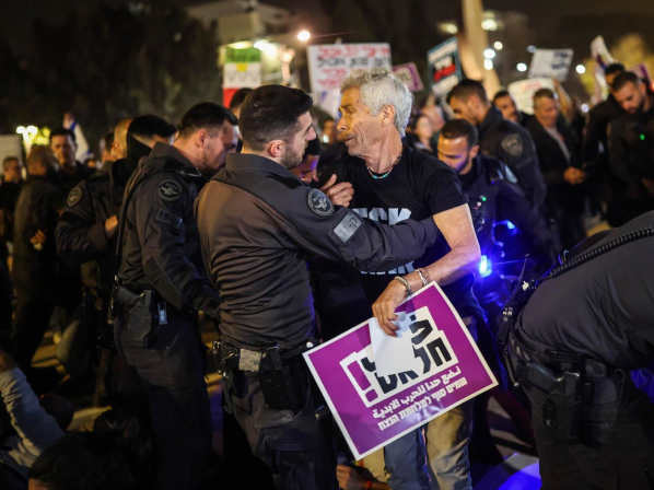 Foto: Protestas en Israel
