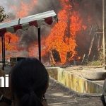 Foto: Fuerte incendio en Jinotega / TN8
