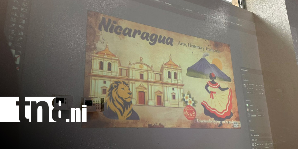 Foto: INATEC: juventud nicaragüense fusiona arte, tecnología e identidad / TN8