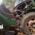 Foto: Accidente con camión de basura en Carretera Sur / TN8