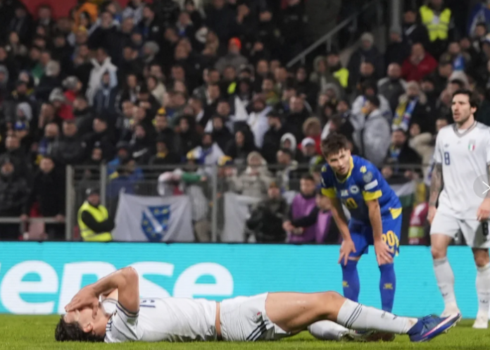 Italia fuera del Mundial