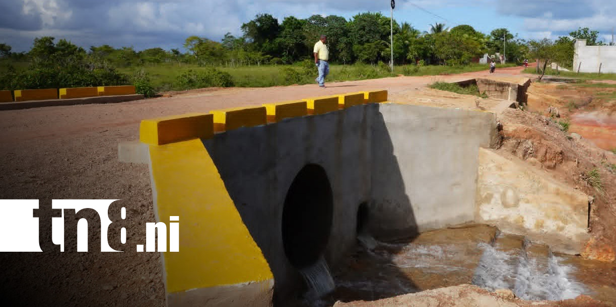 Foto: Obras de infraestructura en Bilwi / TN8