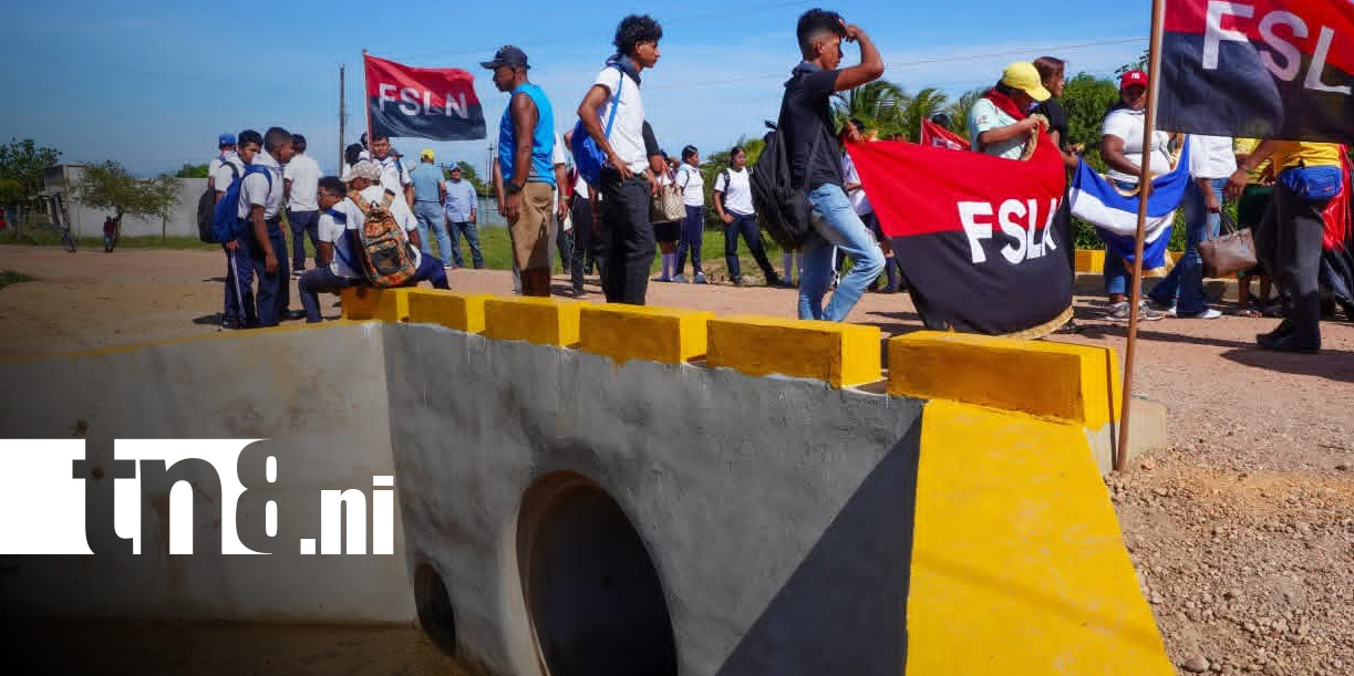 Foto: Obras de infraestructura en Bilwi / TN8