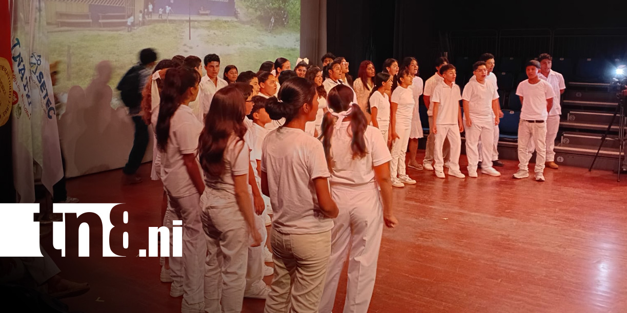 Foto: Coros estudiantiles en Nicaragua / TN8