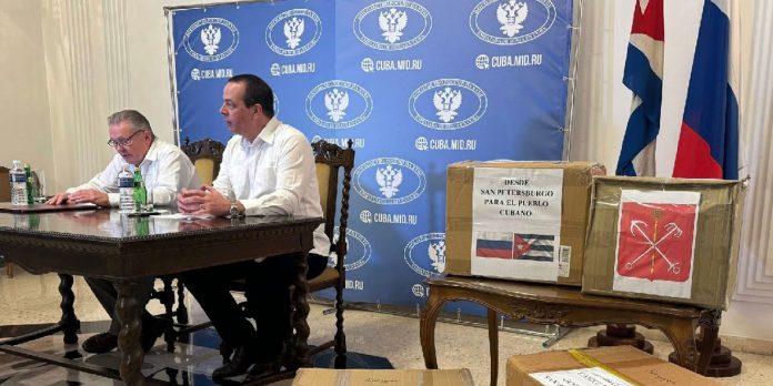 Foto :Rusia refuerza apoyo a Cuba con donación de medicamentos Foto :Rusia refuerza apoyo a Cuba con donación de medicamentos