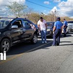 Foto: Vigilancia en las vías de Boaco / TN8