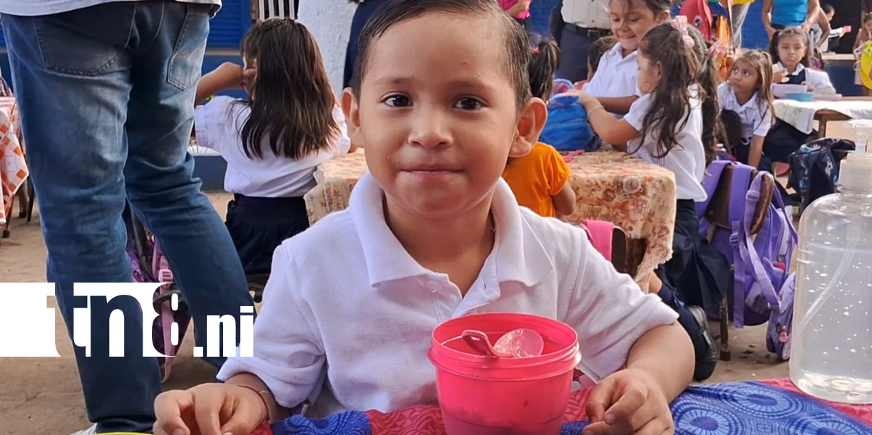 Foto: Más de 28 mil estudiantes reciben merienda escolar en Carazo /TN8