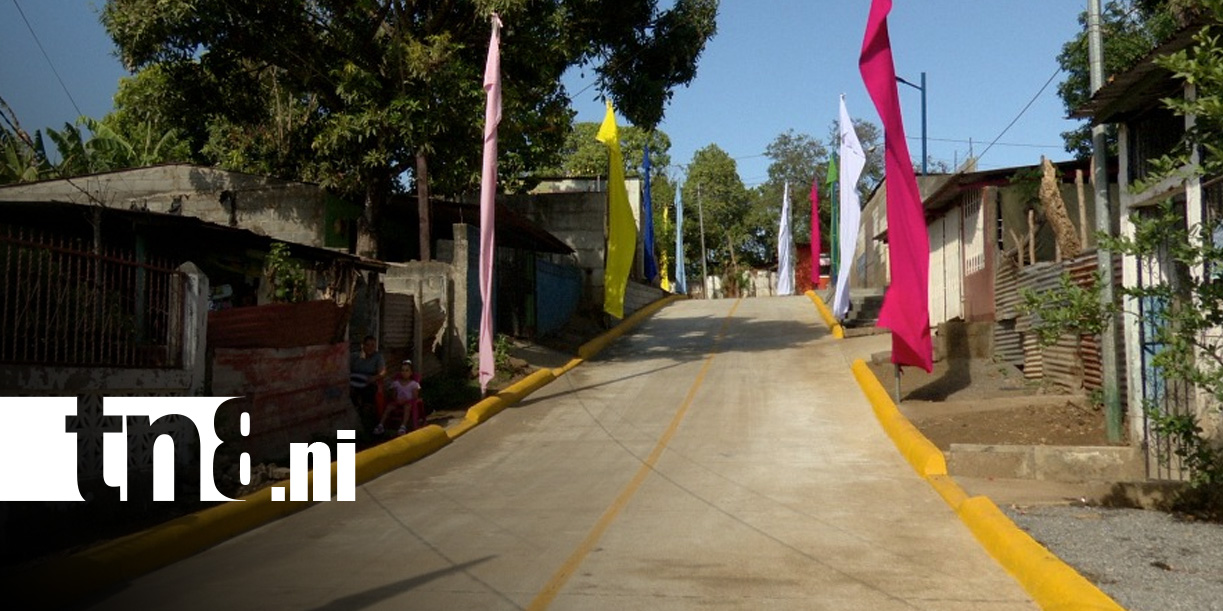 Foto: Conexión entre barrios del D-III de Managua / TN8