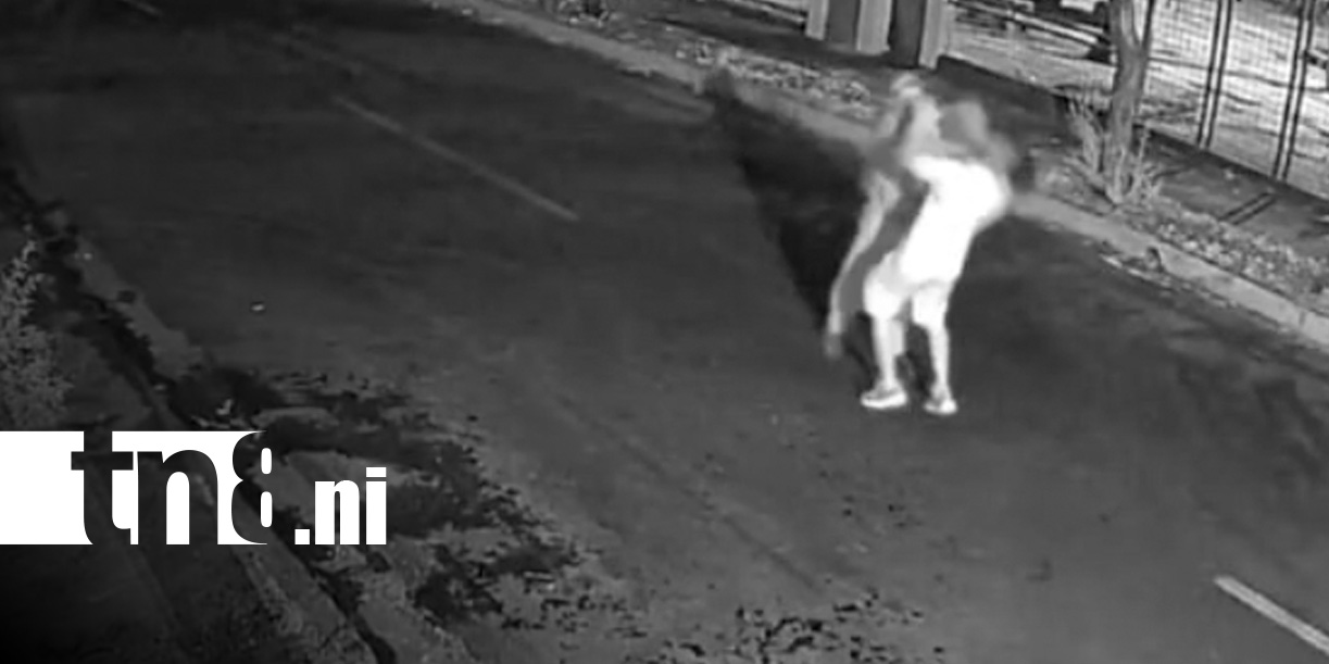 Foto: Violento robo en Las Palmas, Managua / TN8