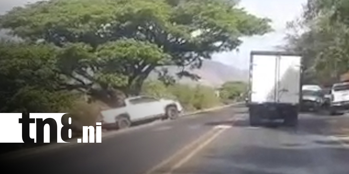 Foto: Fuerte accidente de tránsito en Matagalpa / TN8