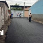 Inversión vial en Managua: Construyen en barrio 15 de Mayo cuatro calles pavimentadas Foto: Mejoras de calles en el barrio 15 de Mayo, en Managua / TN8