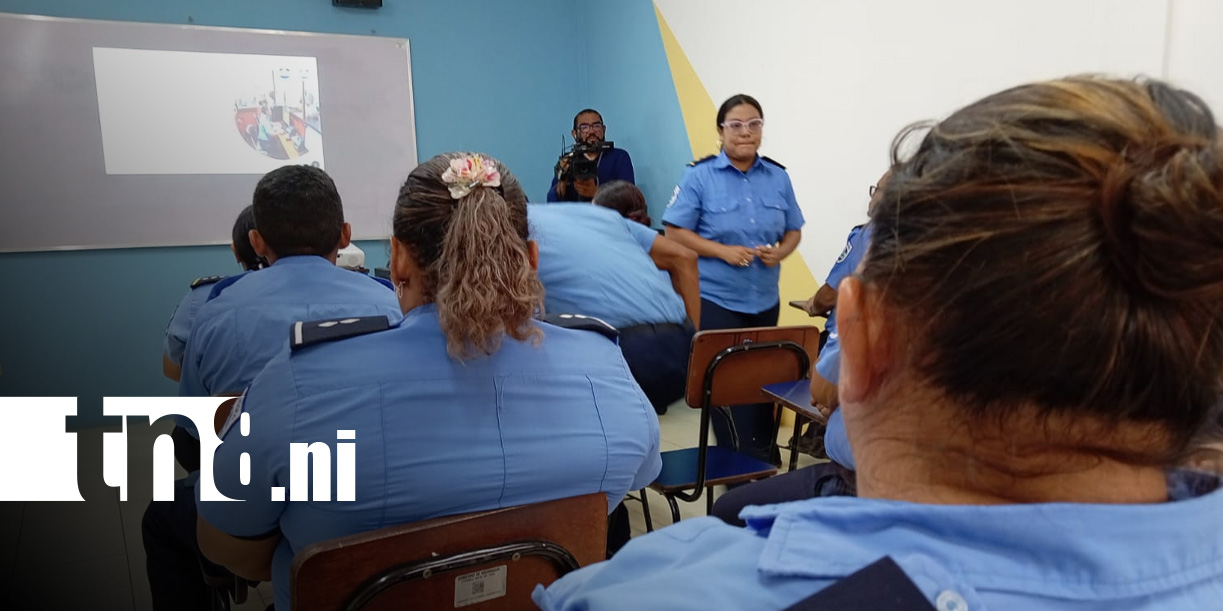 Foto: Capacitación a Migración y Extranjería de Nicaragua / TN8