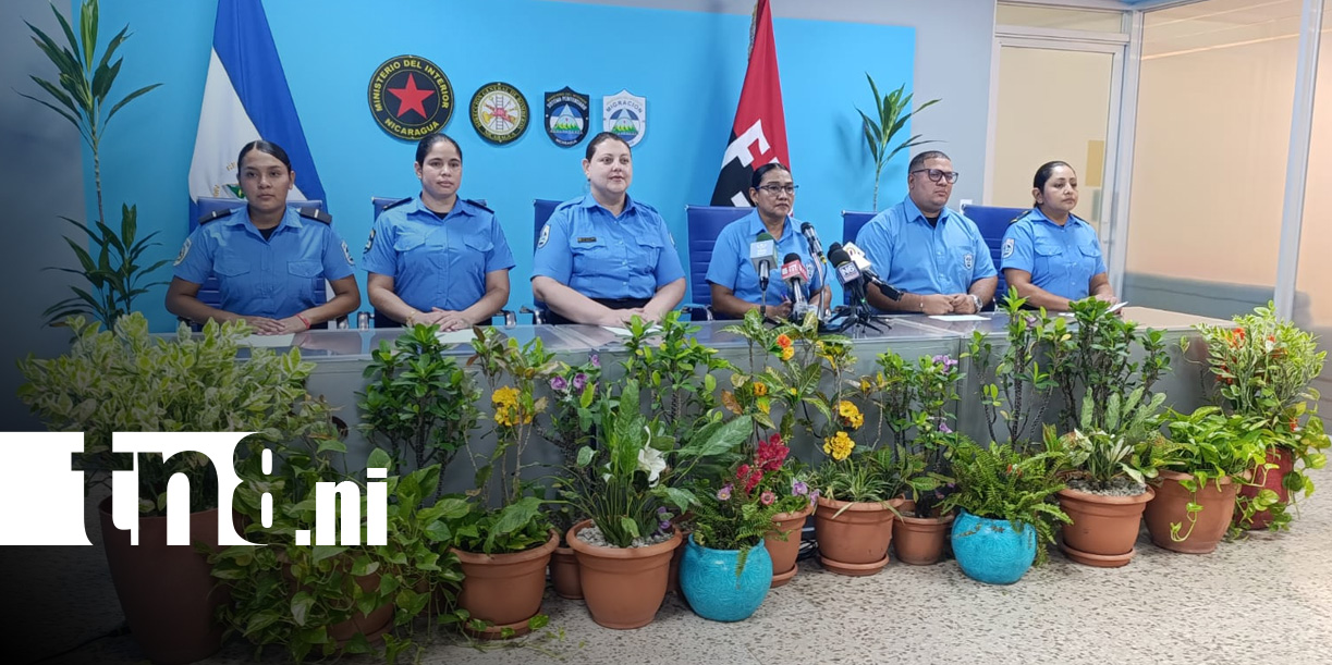 Foto: Ministerio del Interior en Nicaragua / TN8