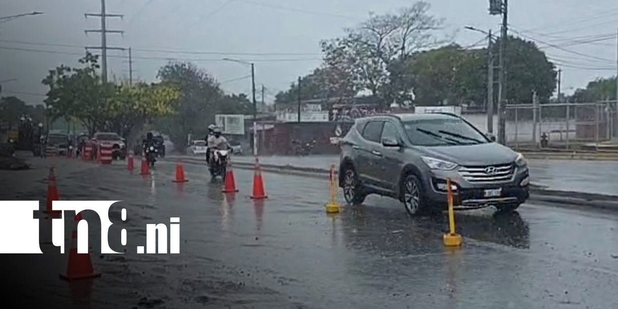 Foto: Lluvias en Managua