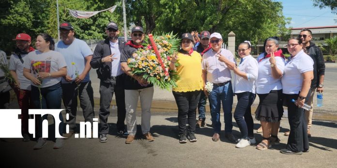 Foto: Homenaje a héroes y mártires de León / TN8 Foto: Homenaje a héroes y mártires de León / TN8