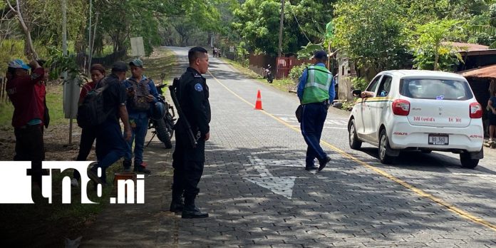 Foto: Fatal accidente de tránsito en Boaco / TN8 Foto: Fatal accidente de tránsito en Boaco / TN8