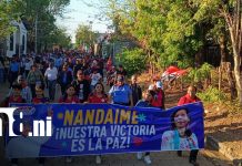 Nandaime y Rivas rinden homenaje a héroes internacionalistas con caminatas y actos culturales Foto: Internacionalista: Nandaime y Rivas rinden homenaje/TN8