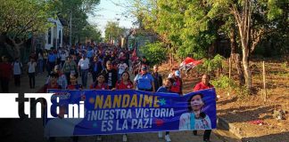 Foto: Internacionalista: Nandaime y Rivas rinden homenaje/TN8