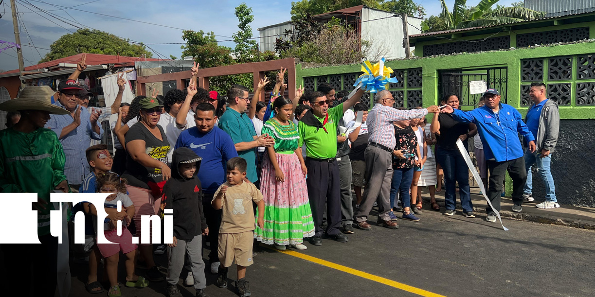 Foto: Nuevas calles en Managua / TN8