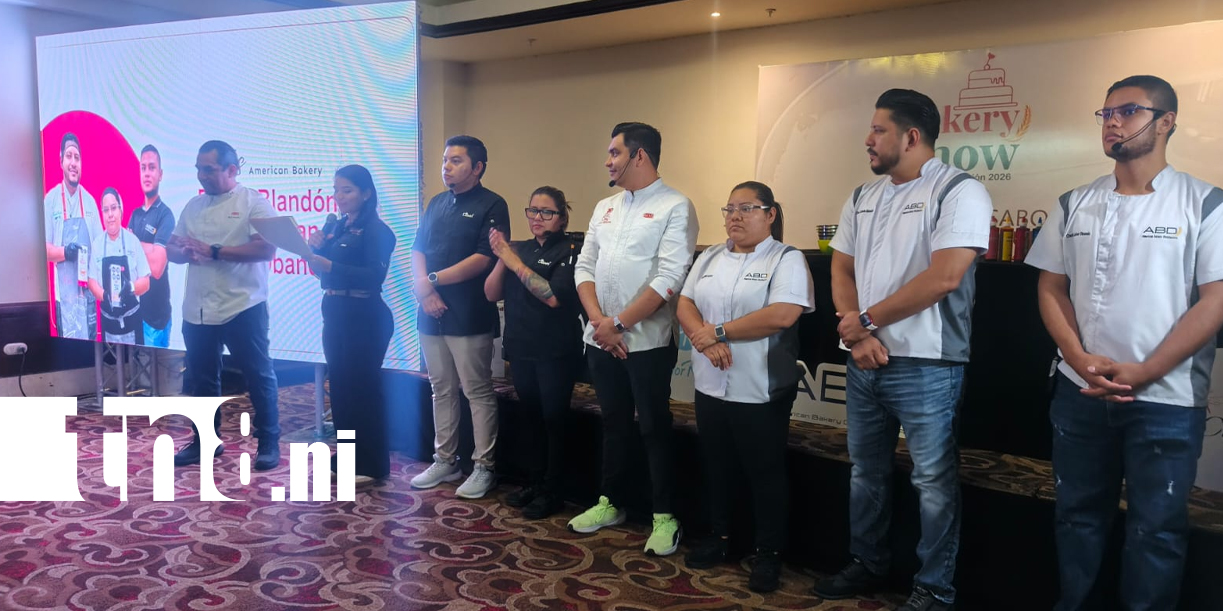 Foto: Pasteleros se capacitan en el Bakery Show 2026 en Managua /TN8