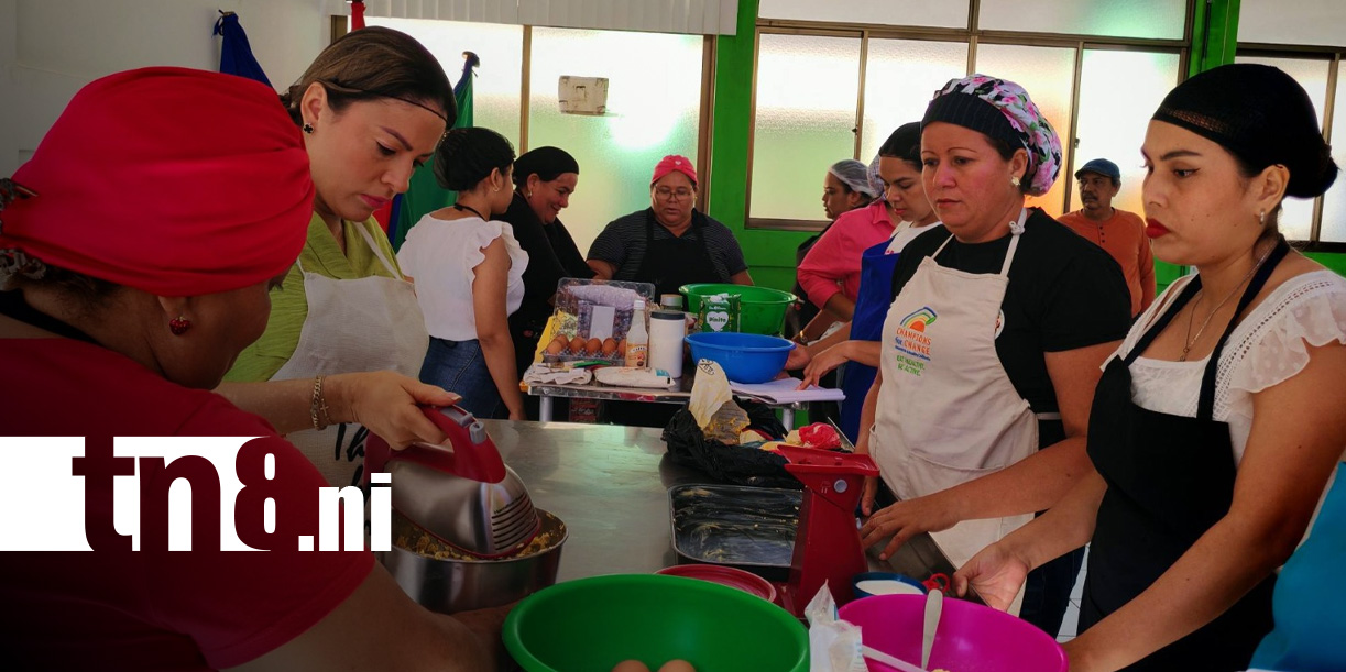 Foto: Mujeres emprendedoras de escuelas de oficio en Rivas / TN8