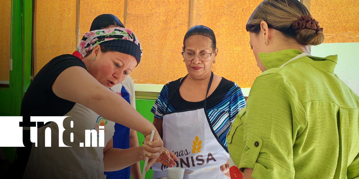 Foto: Mujeres emprendedoras de escuelas de oficio en Rivas / TN8