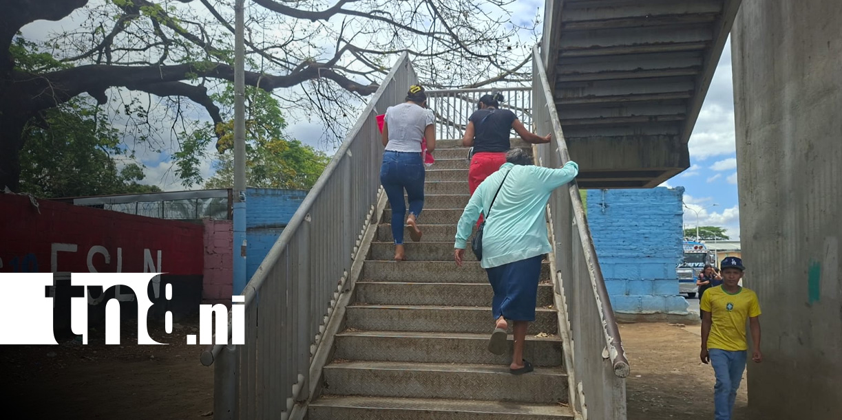 Foto: Medidas preventivas para peatones en Nicaragua / TN8