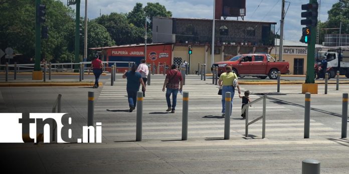 Foto: La seguridad vial también involucra a peatones en Nicaragua / TN8