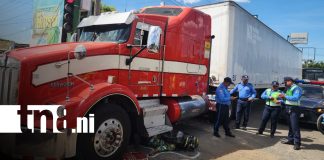 Foto: Mortal accidente en sector de El Mayoreo, Managua / TN8
