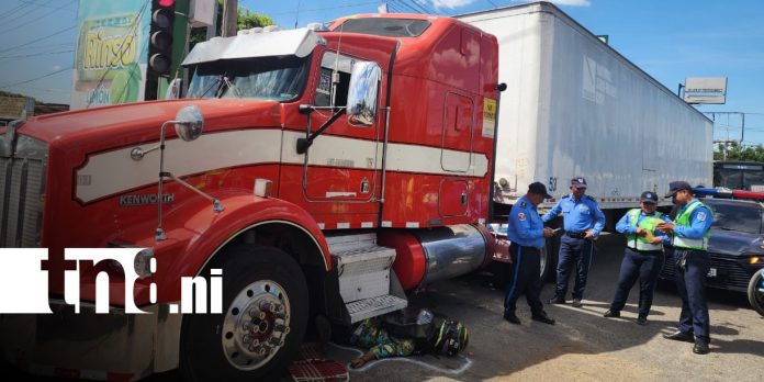 Foto: Mortal accidente en sector de El Mayoreo, Managua / TN8