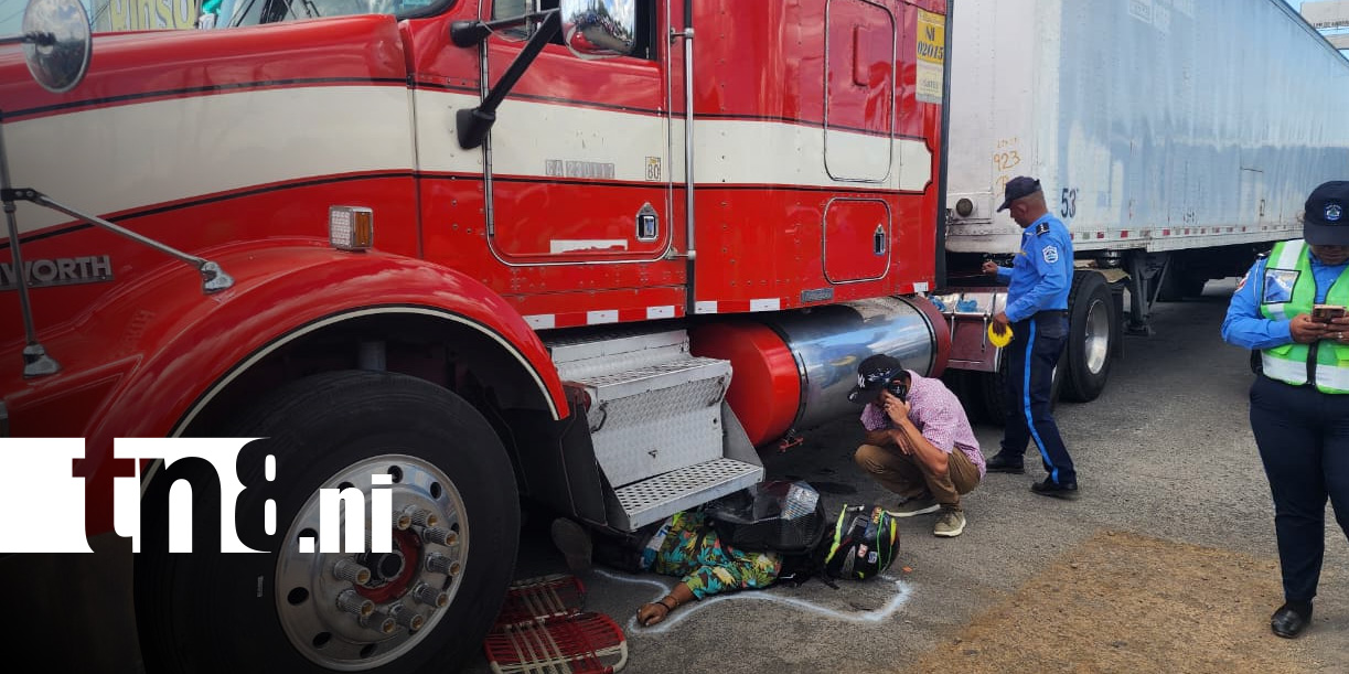Foto: Mortal accidente en sector de El Mayoreo, Managua / TN8