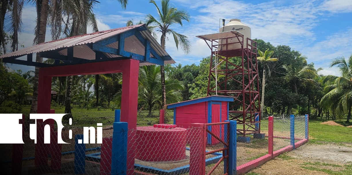 Foto: Agua potable en comunidades de Puerto Cabezas / TN8