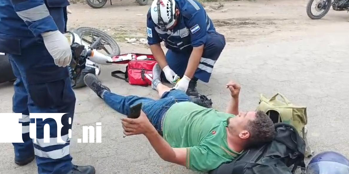 Foto: Cámaras captan accidente en Estelí /TN8