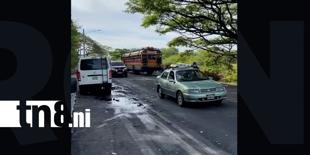Foto: Imprudencia al volante deja un herido en Matagalpa /TN8