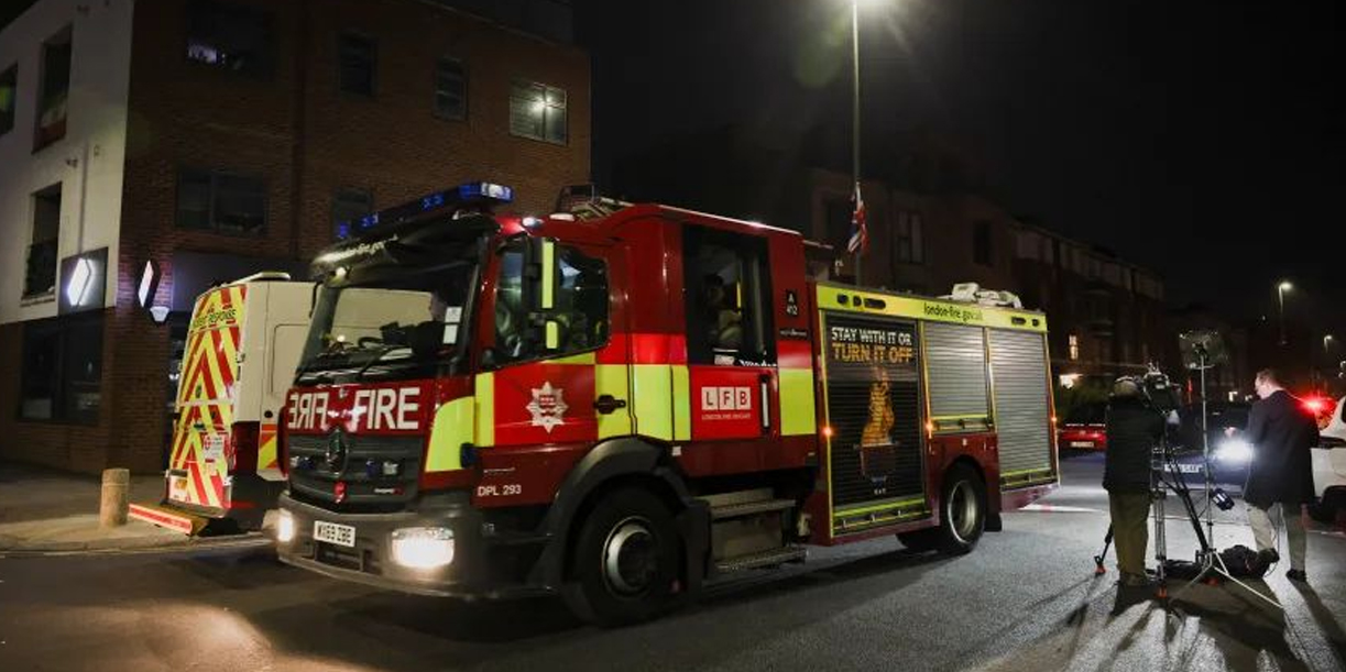 Foto: Atacan con bombas incendiarias una sinagoga en Londres /Cortesía