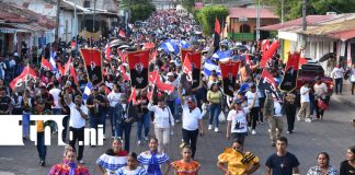 Foto: Familias nicaragüenses se desbordan en celebración por la paz /Cortesía