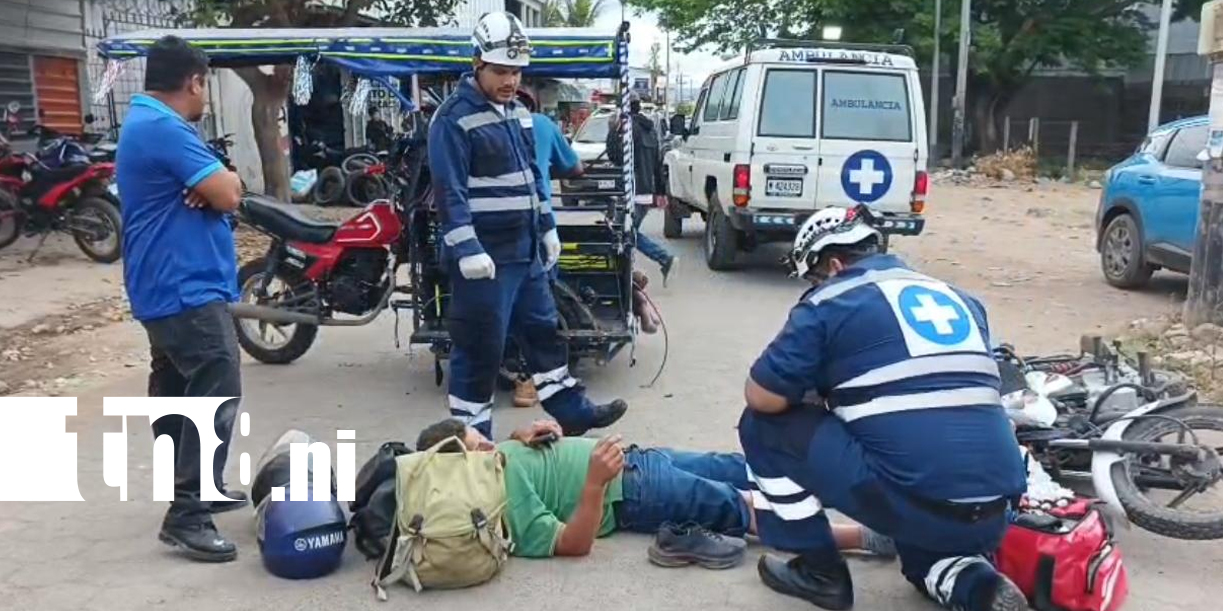 Foto: Cámaras captan accidente en Estelí /TN8