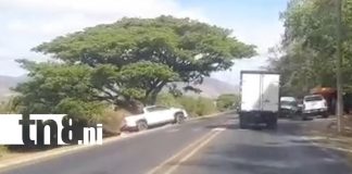 Foto: Imprudencia al volante deja un herido en Matagalpa /TN8