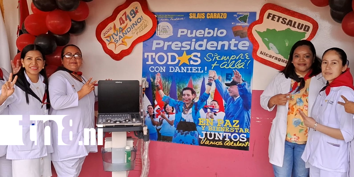 Foto: Nuevo equipo de ultrasonido mejora diagnósticos en Jinotepe /TN8